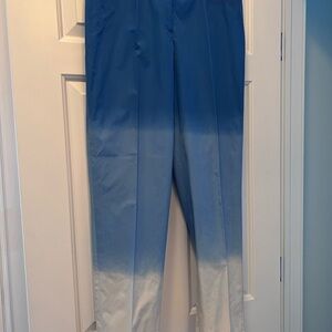 Celine lightweight cotton pants - beautiful Ombré size 44